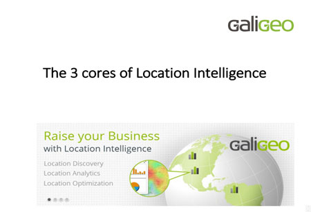 The 3 cores of Location Intelligence