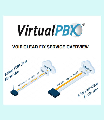 VirtualPBX: VoIP clear fix service overview