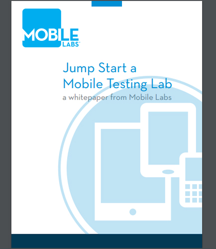 Mobile Labs:Jump Start a Mobile Testing Lab