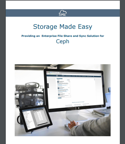Control Access to Ceph Storage Platform Through EFFS Solution