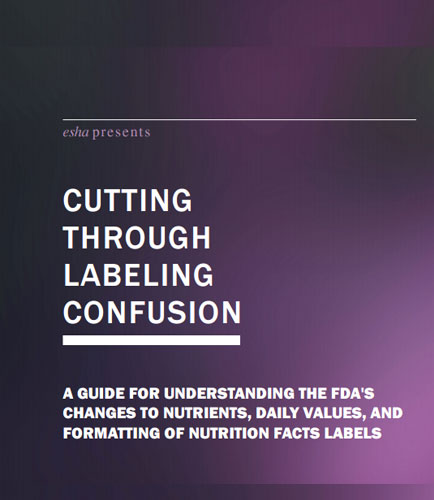 Cutting through Labeling Confusion: A Guide For Understanding The Fda's Changes To Nutrients, Daily Values, And Formatting Of Nutrition Facts Labels