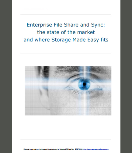 Enterprise File Share and Sync: The State of the Market and Where Storage Made Easy Fits