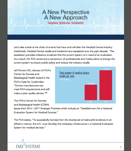 National Evaluation System for Medical Devices:Compliance & Regularity