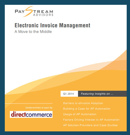 E-Invoicing Management: Move to the Middle