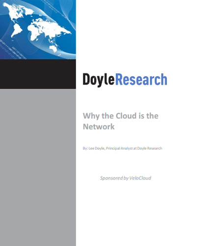 Network Intelligence:Why the Cloud is the Network?
