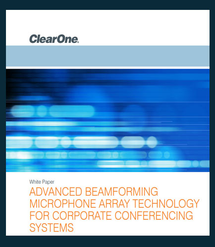 Advanced Beamforming Microphone Array Technology For Corporate Conferencing Systems