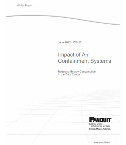 Impact of air containment systems in data centers