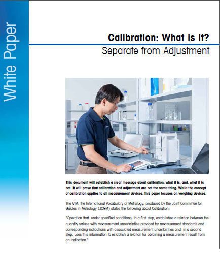 WHAT IS CALIBRATION AND WHY IS IT SO IMPORTANT