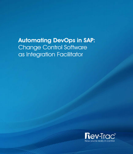 Automating DevOps in SAP: Change Control Software as Integration Facilitator