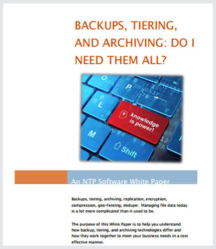 Backups, Tiering, And Archiving: Do I Need Them All?