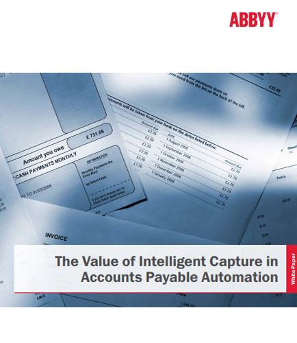 The Value of Intelligent Capture in Accounts Payable Automation