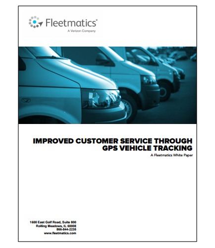 Improved Customer Service Through GPS Vehicle Tracking