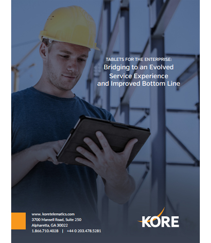 TABLETS FOR THE ENTERPRISE: Bridging to an Evolved Service Experience and Improved Bottom Line