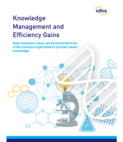Knowledge Management and Efficiency Gains: How maximum value can be extracted from a life sciences organization’s primary asset - knowledge.