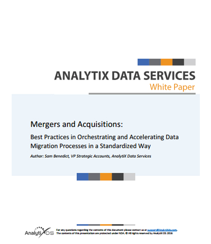 Mergers and Acquisitions: Best Practices in Orchestrating and Accelerating Data Migration Processes in a Standardized Way