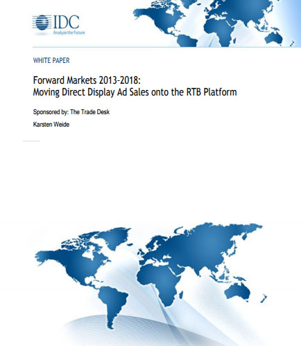 Forward Markets 2013-2018:Moving Direct Display Ad Sales on to the RTB Platform