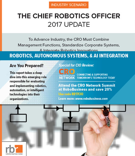 THE CHIEF ROBOTICS OFFICER 2017 UPDATE