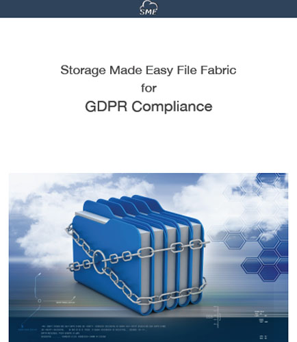 STORAGE MADE EASY FILE FABRIC FOR GDPR COMPLIANCE