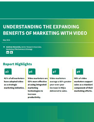 Understanding The Expanding Benefits Of Marketing With Video