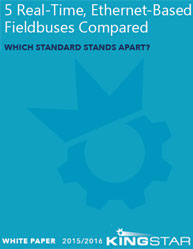 5 Real-Time, Ethernet-Based Fieldbuses Compared