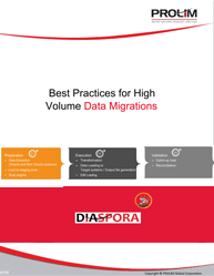 Best Practices For High Volume Data Migration