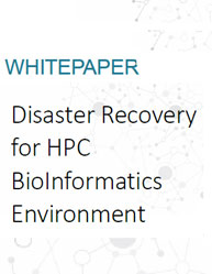 Disaster Recovery for HPC BioInformatics Environment