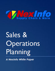 Sales and Operations Planning Process in Supply Chain