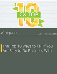 The Top 10 Ways to Tell if You  Are Easy to Do Business With