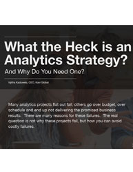 What the Heck is an Analytics Strategy?