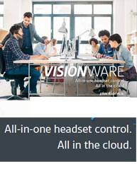 All-in-one headset control. All in the cloud.
