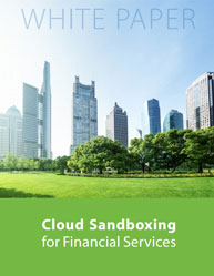 Cloud Sandboxing for Financial Services