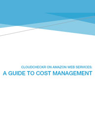Cloudcheckr on Amazon Web Services: A Guide To Cost Management