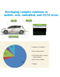 Developing Complex Solutions in Mobile, Web, Embedded, and UX/UI Areas