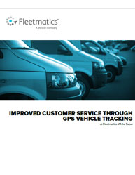 Improved Customer Service Through GPS Vehicle Tracking