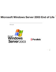 Microsoft Windows Server 2003 End of Life