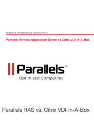 Parallels Remote Application Server vs Citrix VDI-In-A-Box