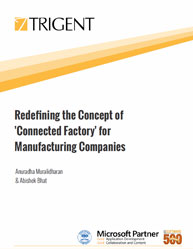 Redefining the Concept of Connected Factory for Manufacturing Companies