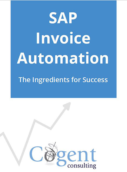 SAP Invoice Automation –The Ingredients for Success