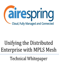 Unifying the Distributed Enterprise with MPLS Mesh