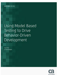 Model Based Testing and Behavior-Driven Development