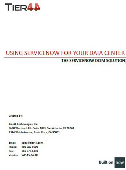 Using SERVICENOW for your Data Center